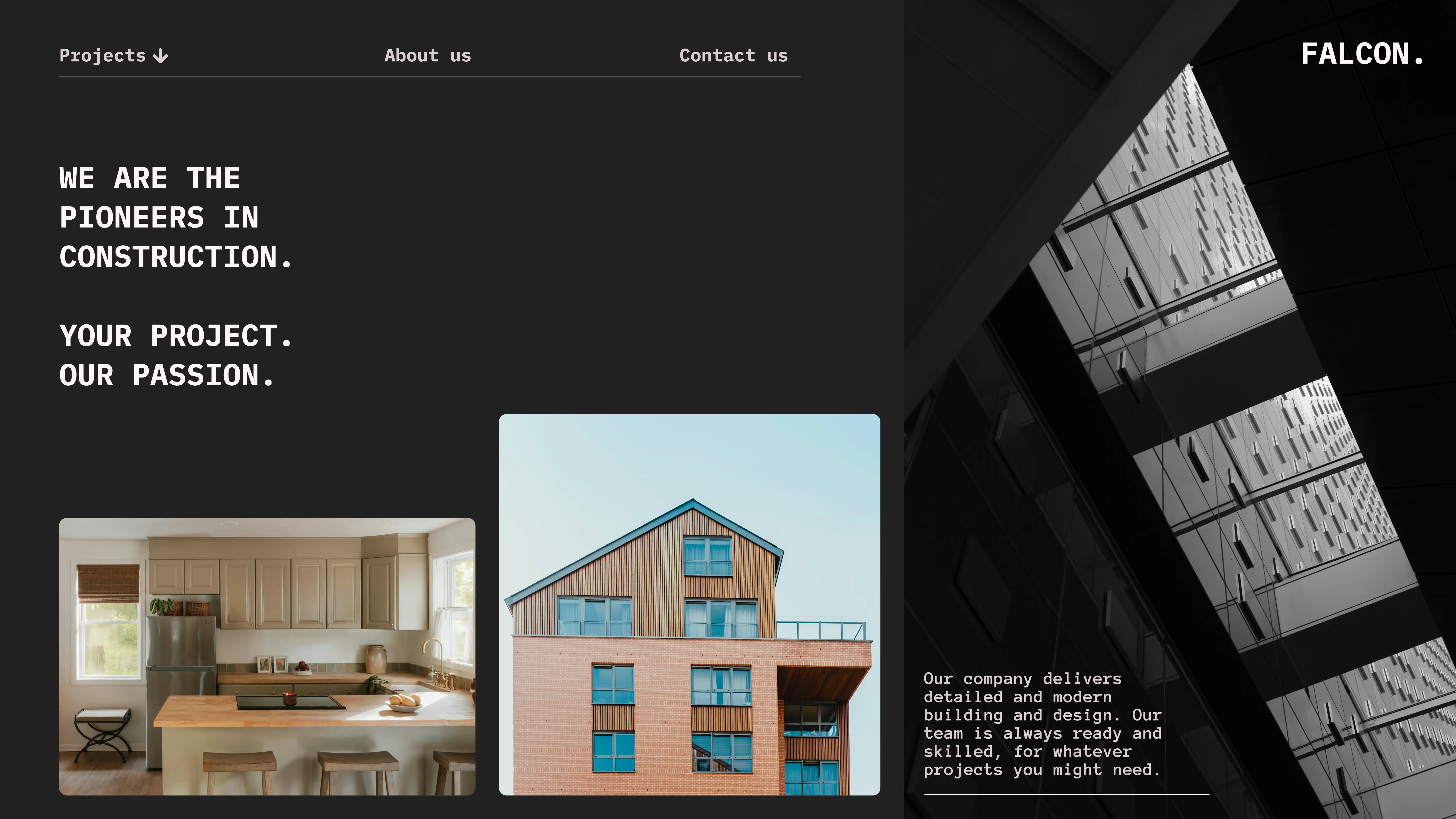 Construction website